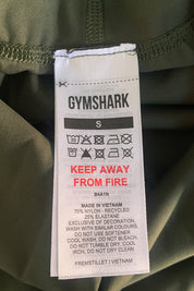 GYMSHARK Green Gym Pants