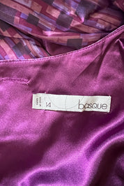 BASQUE Purple Dress