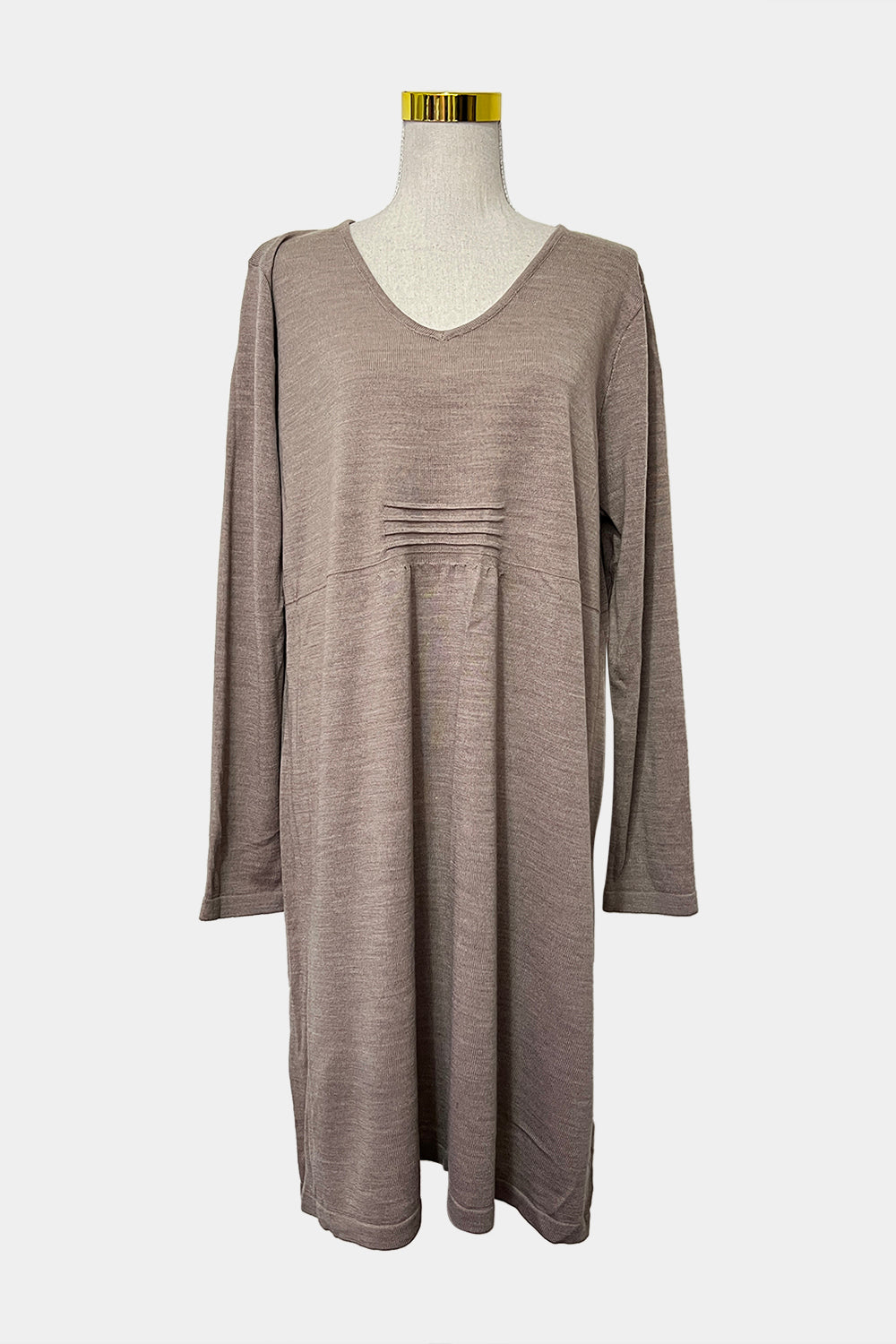 Blue Illusion Oatmeal Dress