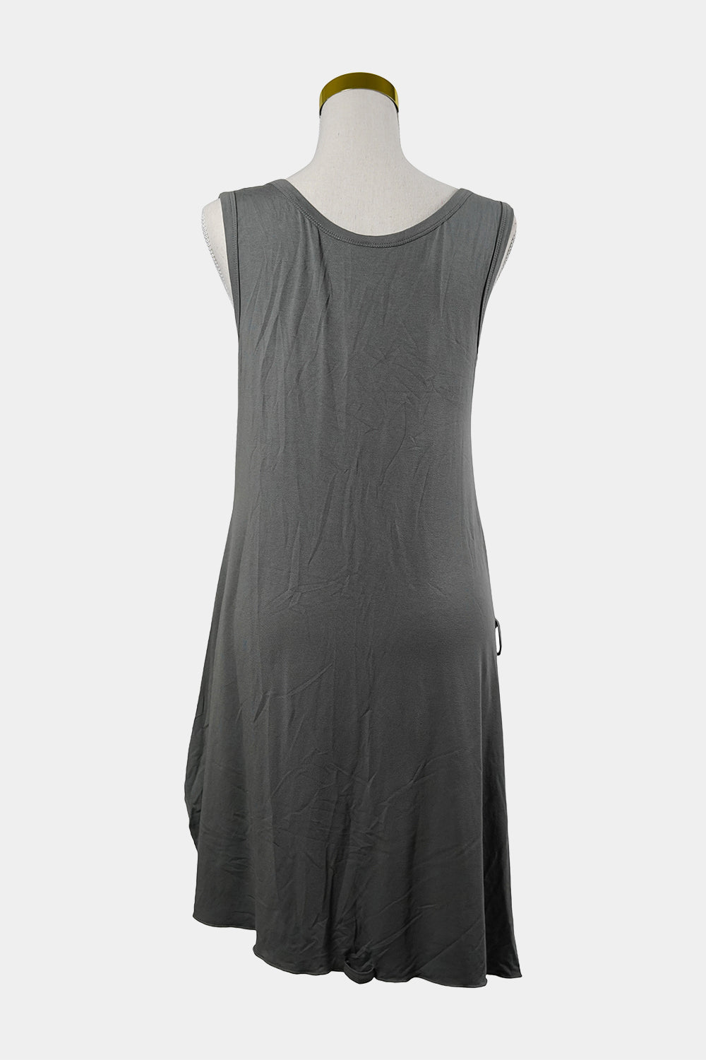 Sao Paulo Grey Graphic Tank Midi Dress