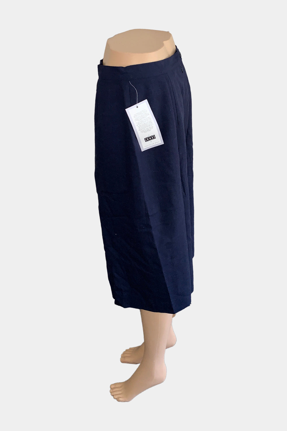Fletcher Jones Navy Skirt