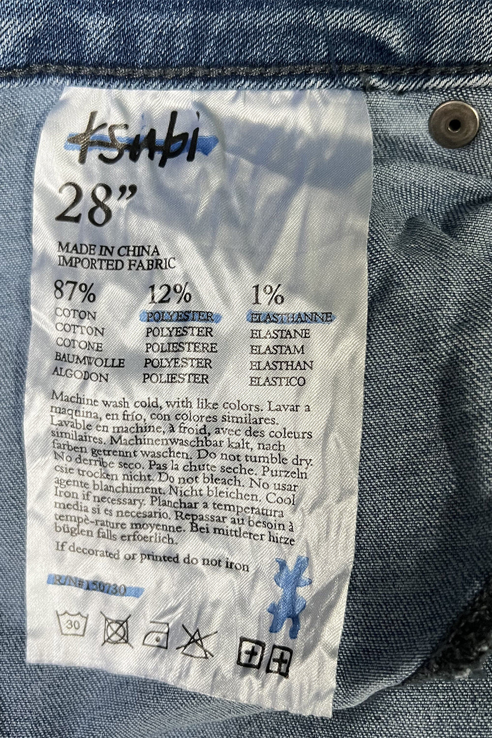 KSUBI Blue Jeans