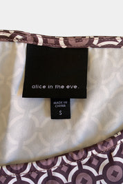 Alice In The Eve Brown Skirt