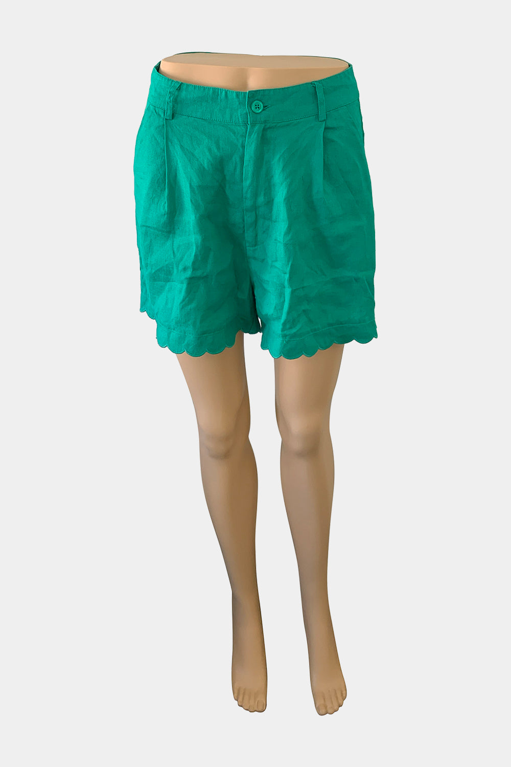 ALESSANDRA Green Shorts