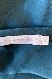 FLANNEL Teal Dress
