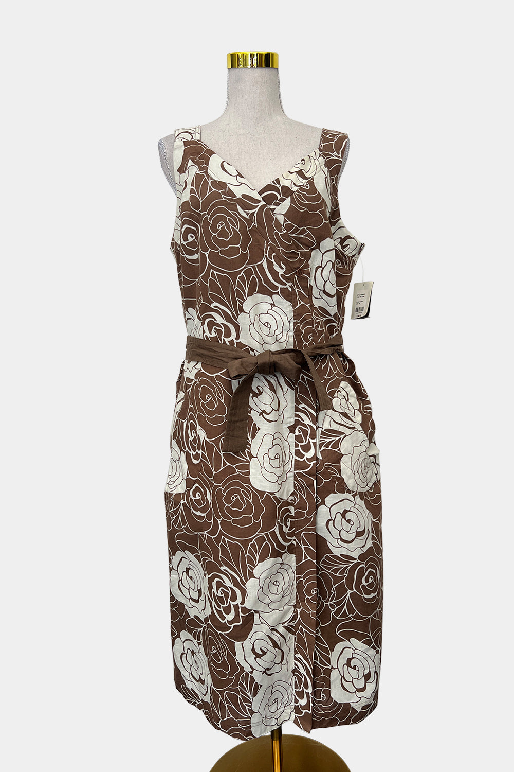 Rodney Clark Cocoa & Cream Dress
