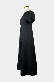 DISSH Black Linen Maxi Dress