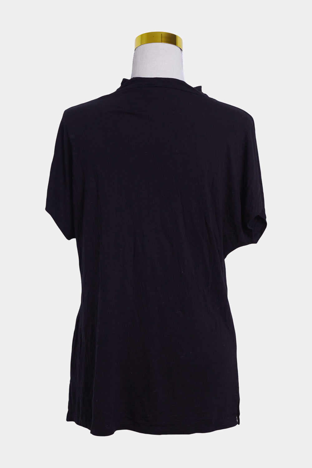 SEED Black Mock Neck Tank Top