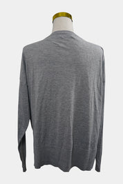 Atmos & Here Grey Light Knit Sweater