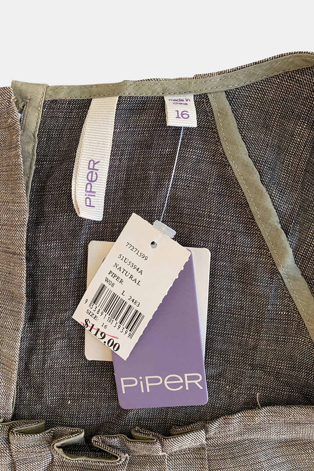 PIPER Brown Dress