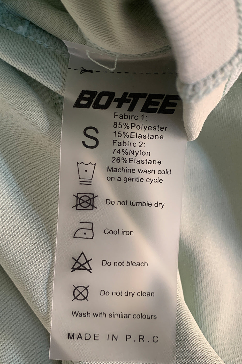 BO+TEE Turquoise Gym Leggings