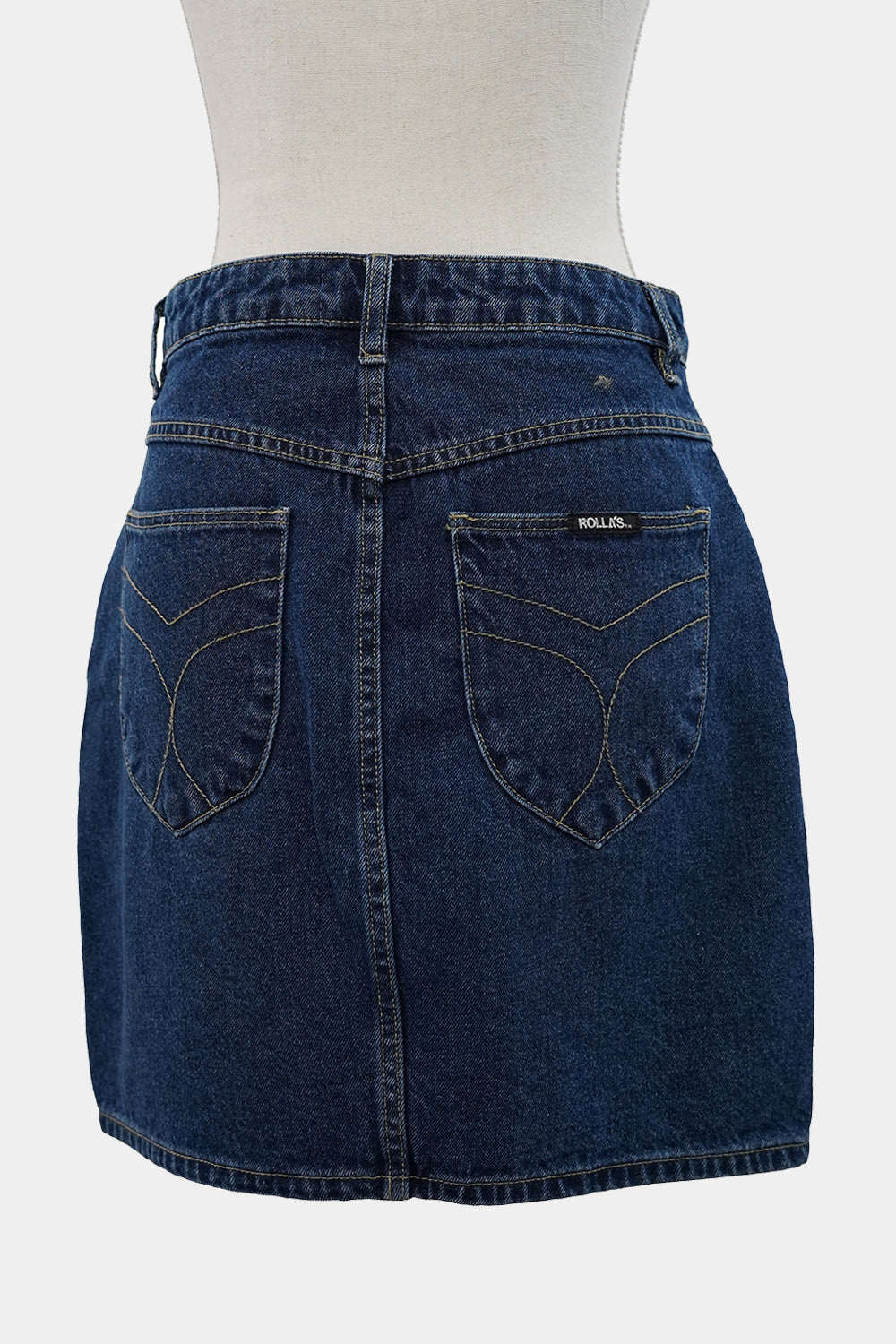 ROLLA'S Denim High Waisted Mini Skirt