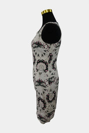 Oxford Women White, Green, Pink BodyCon Dress
