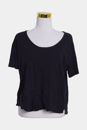 Country Road Black Scoop Neck T Shirt