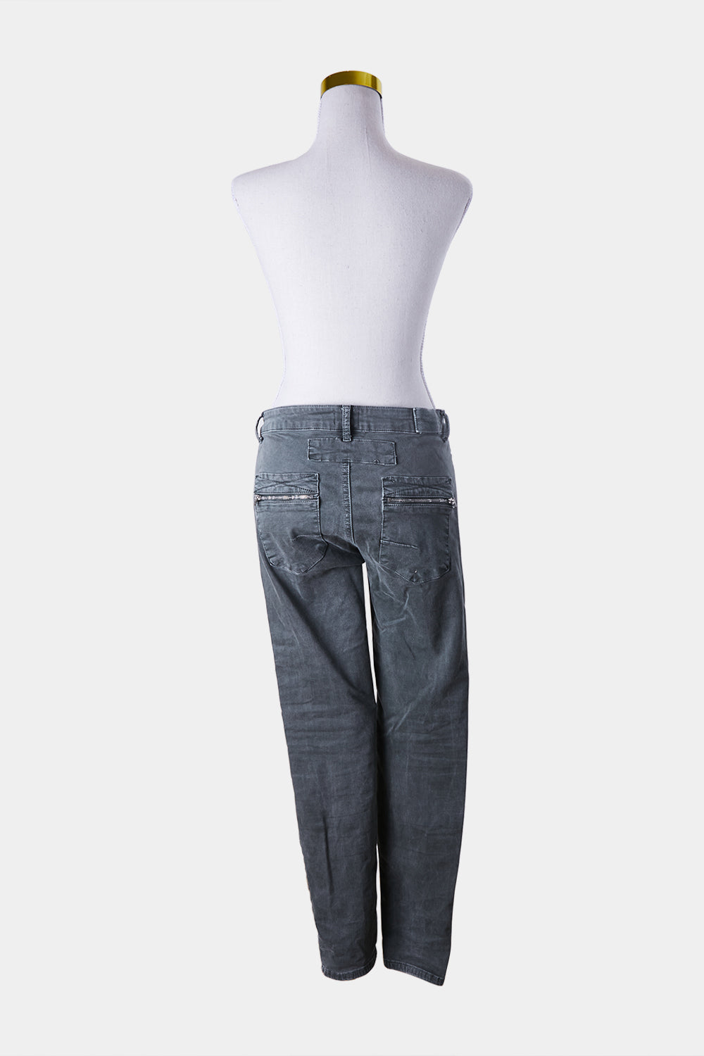 Italian Star Khaki Low Rise Jeans