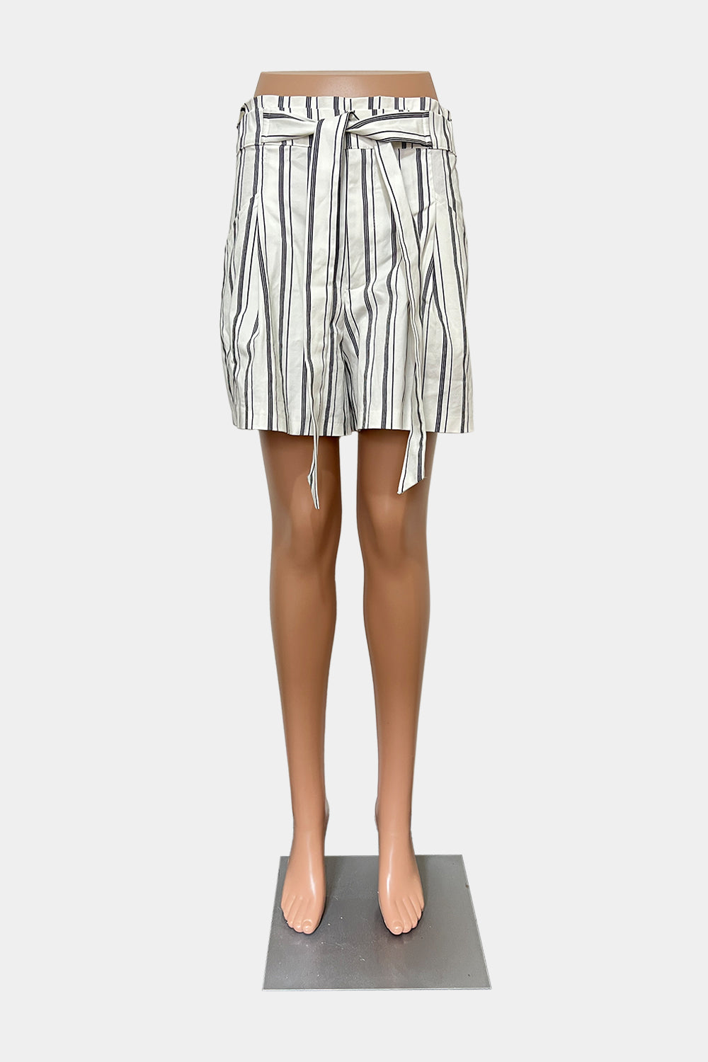ZARA White and Black Shorts