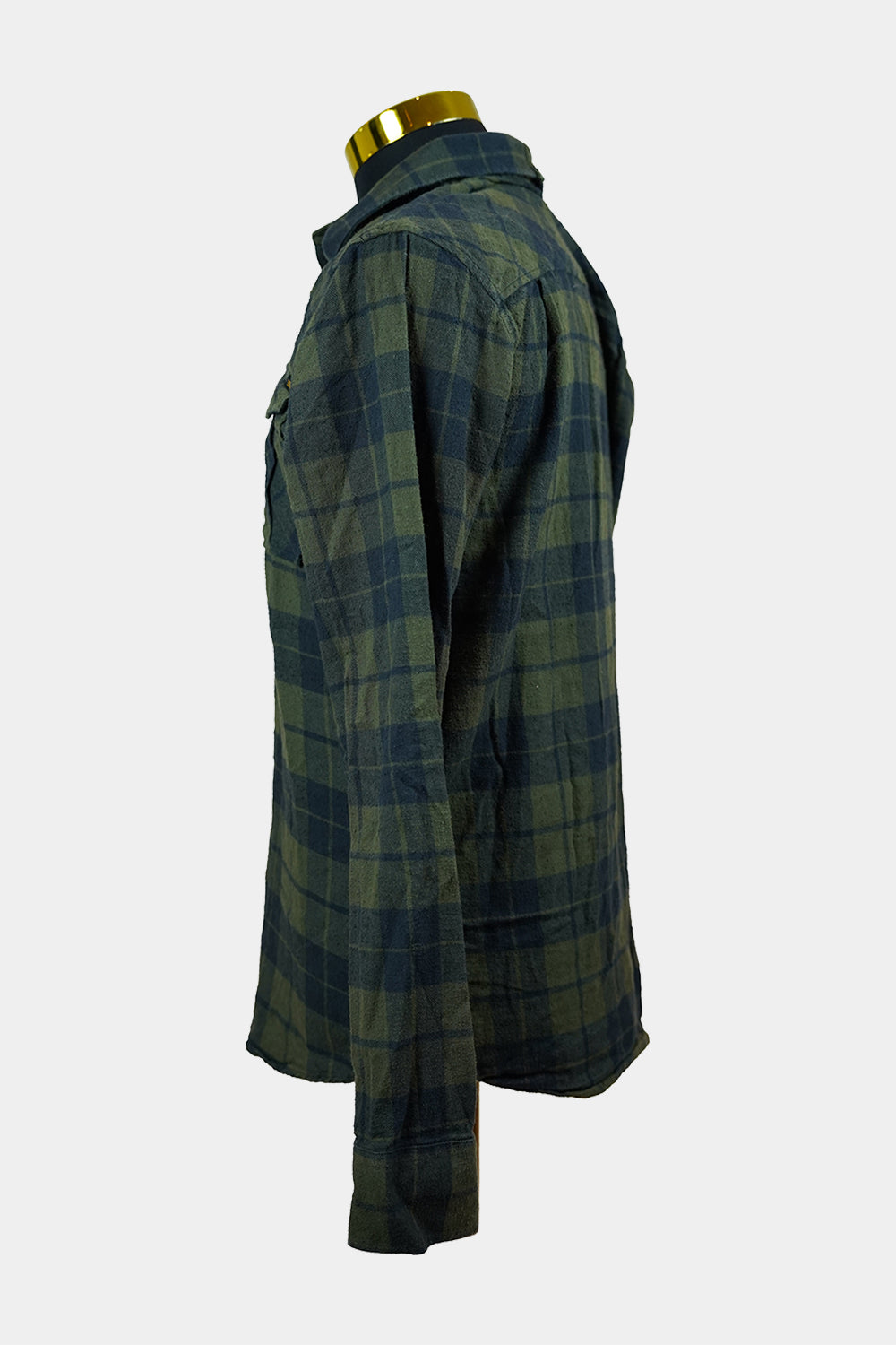 Zoo York  Green Tartan Button Up Shirt