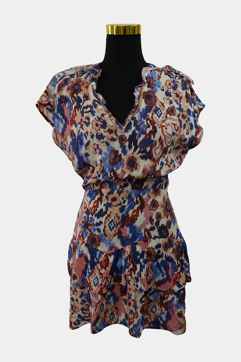 ZARA Multi Tiered Mini Dress