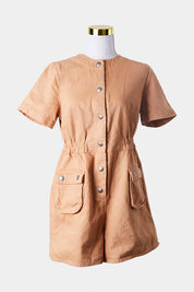 Asos Denim  Orange  Jumpsuit