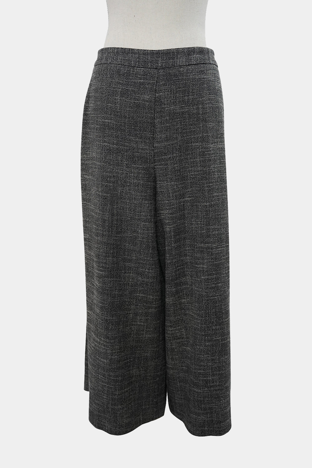 Veronika Maine Grey Knit Culottes