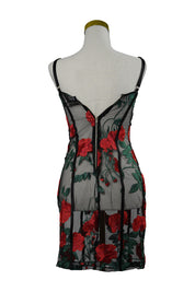 Jagger & Stone Black Floral Mini Dress