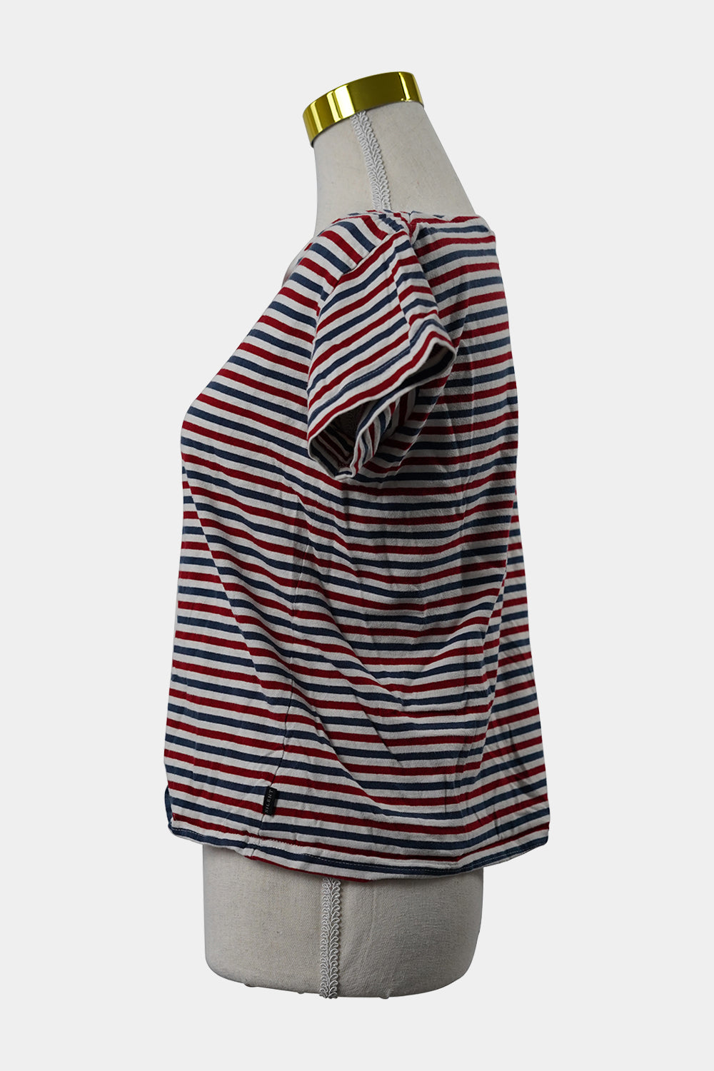 Silent Theory Navy, Red, White Striped T-Shirt