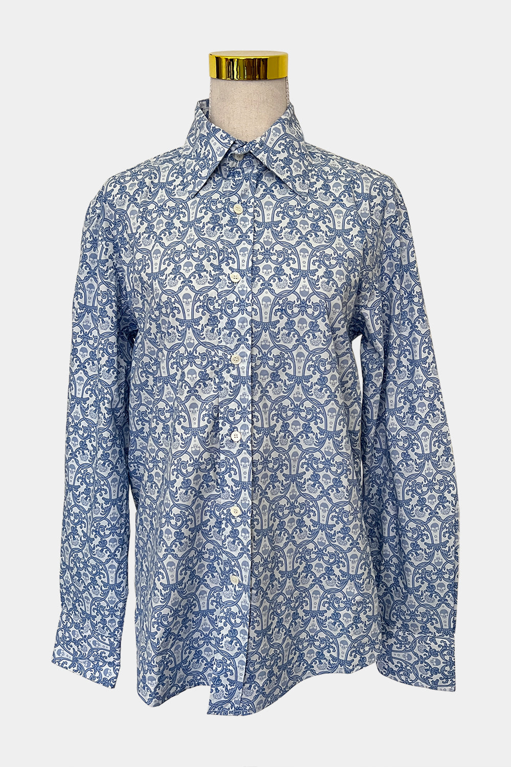Wayne Cooper Blue Top