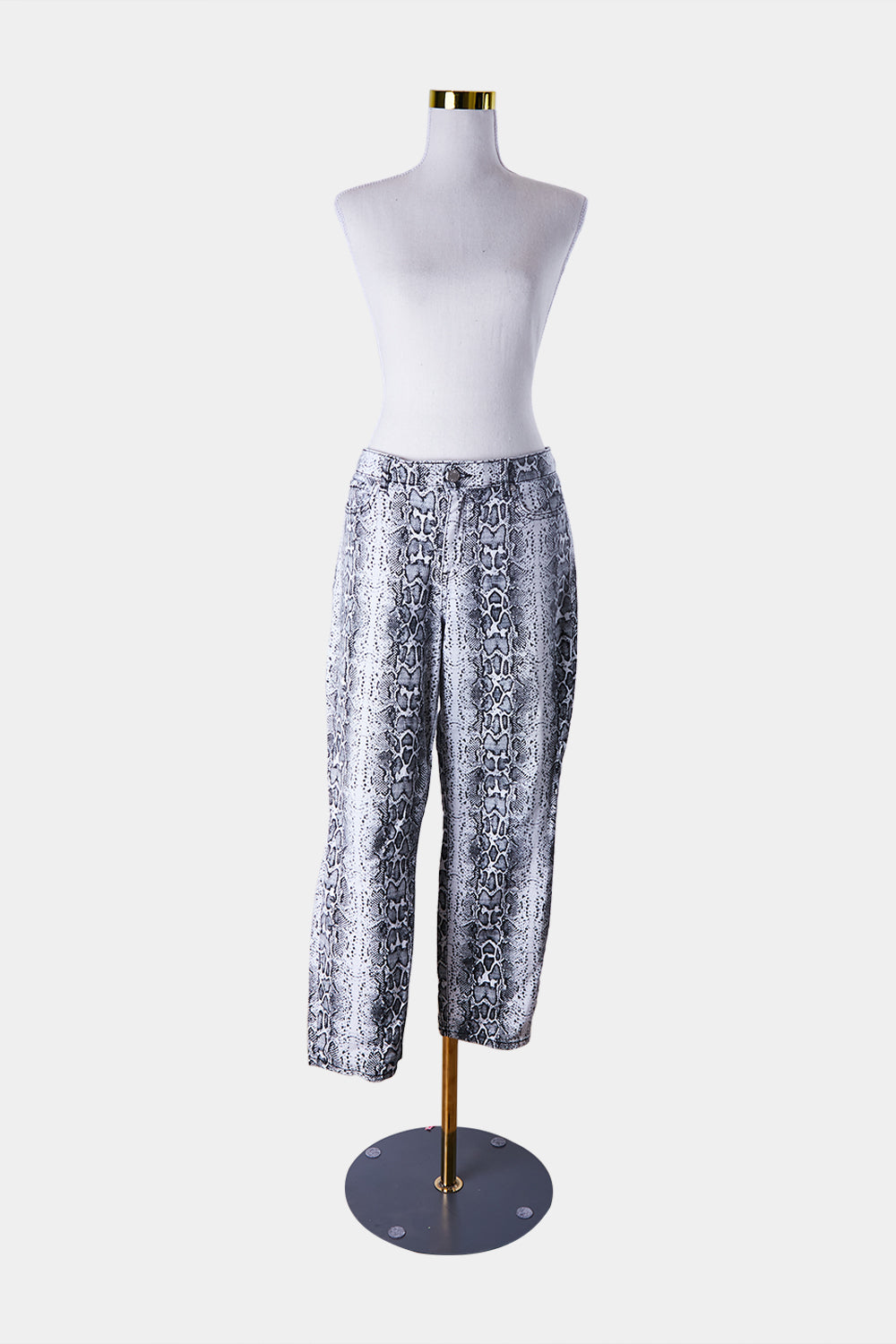 William Rast Snake Print Jeans