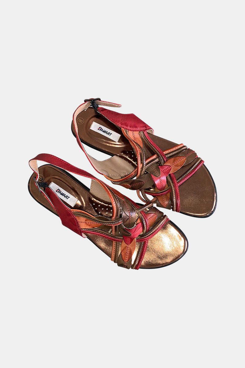 DAMART Red Sandals