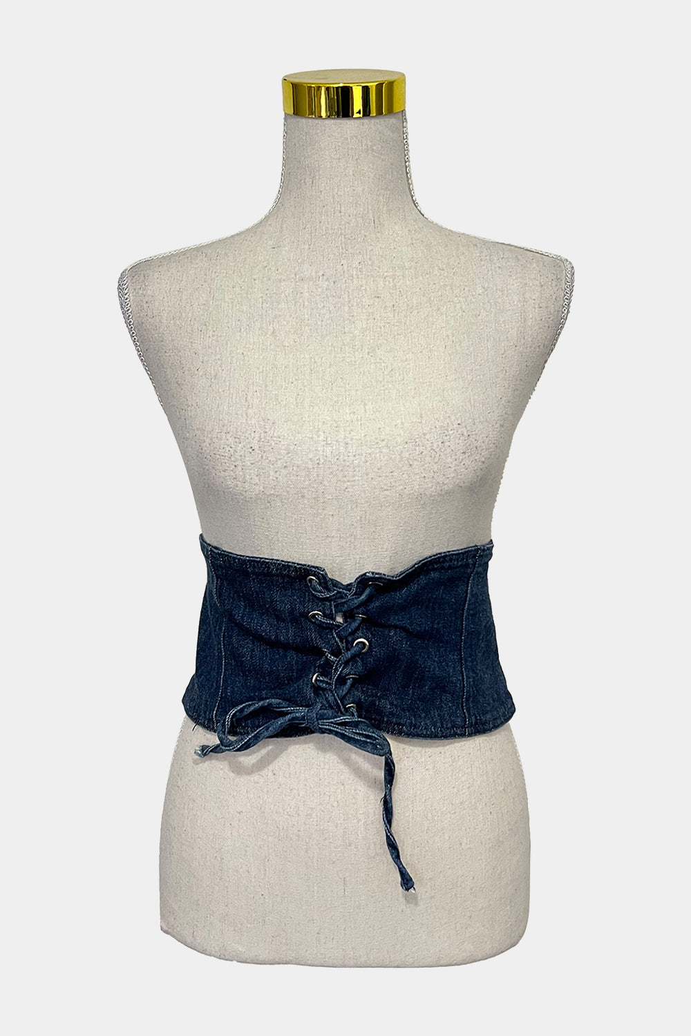Zara Accesories Blue corset belt