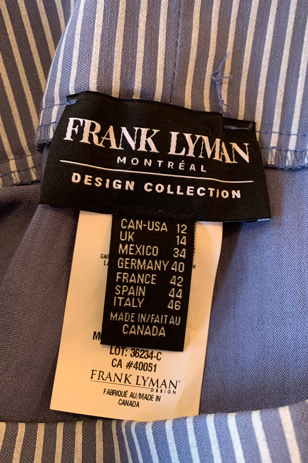 Frank Lyman Blue Pants