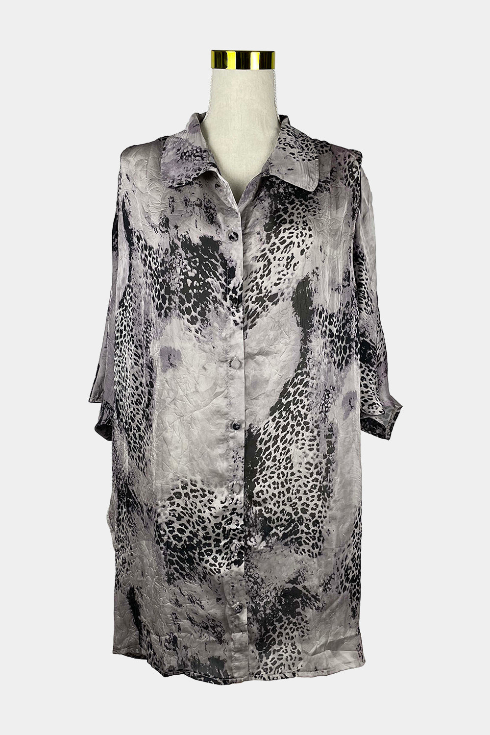 Maria Weekend Brown Button Down Shirt