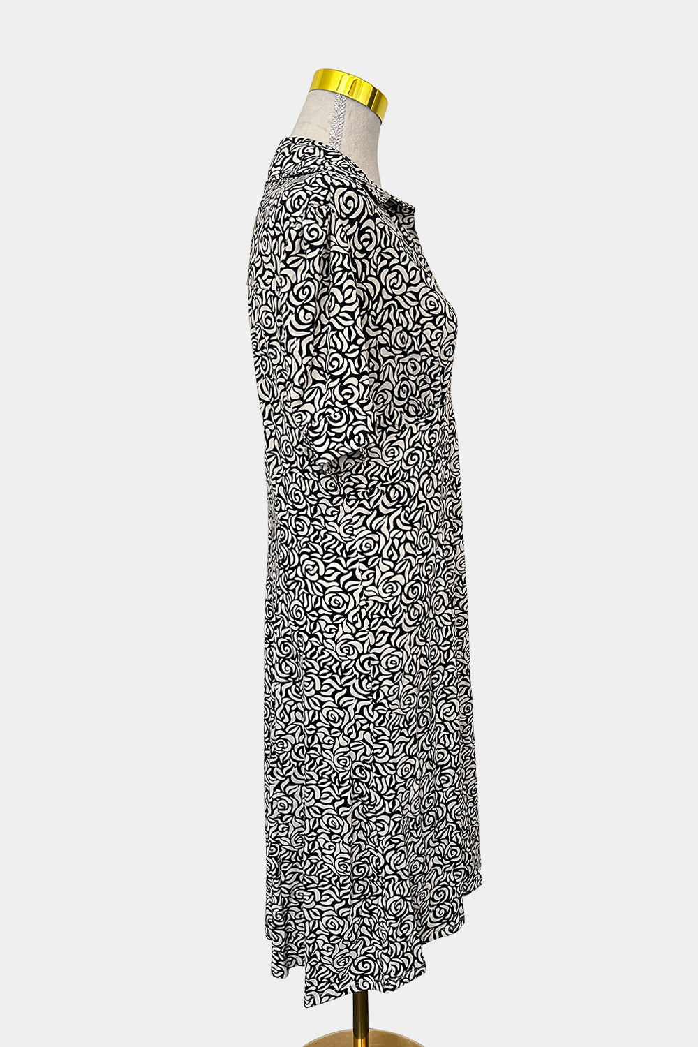 Jane Lamerton White and Black Dress