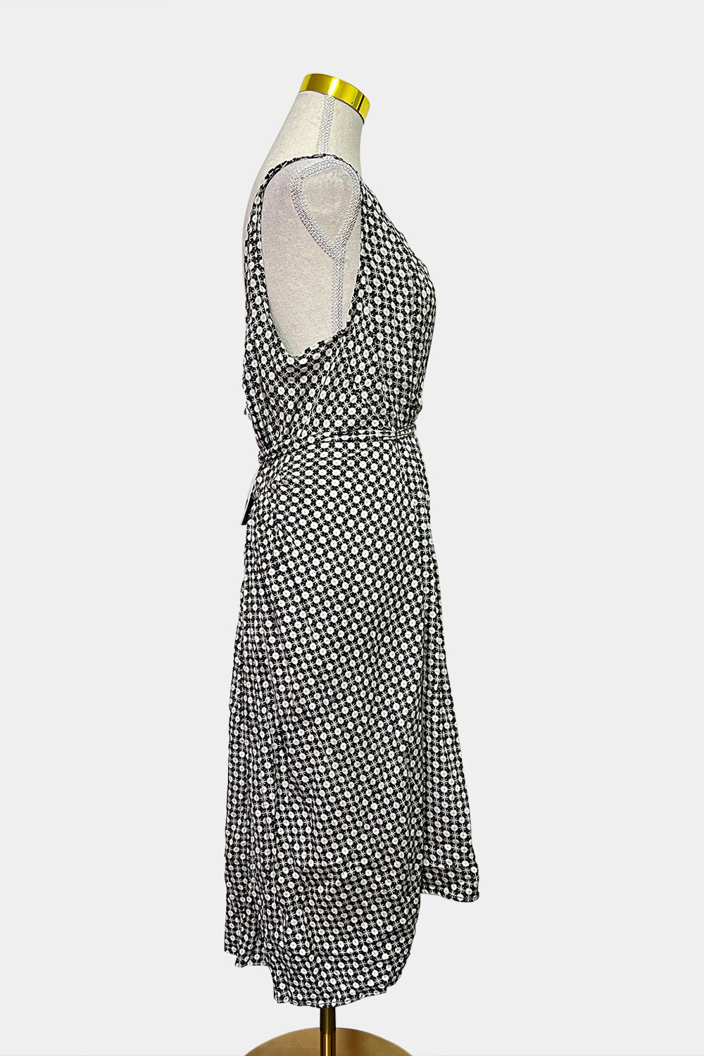 Luxe Deluxe Black and White Dress
