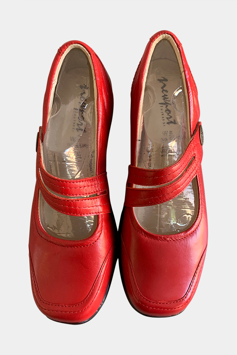 Newport Footwear Red Shoes