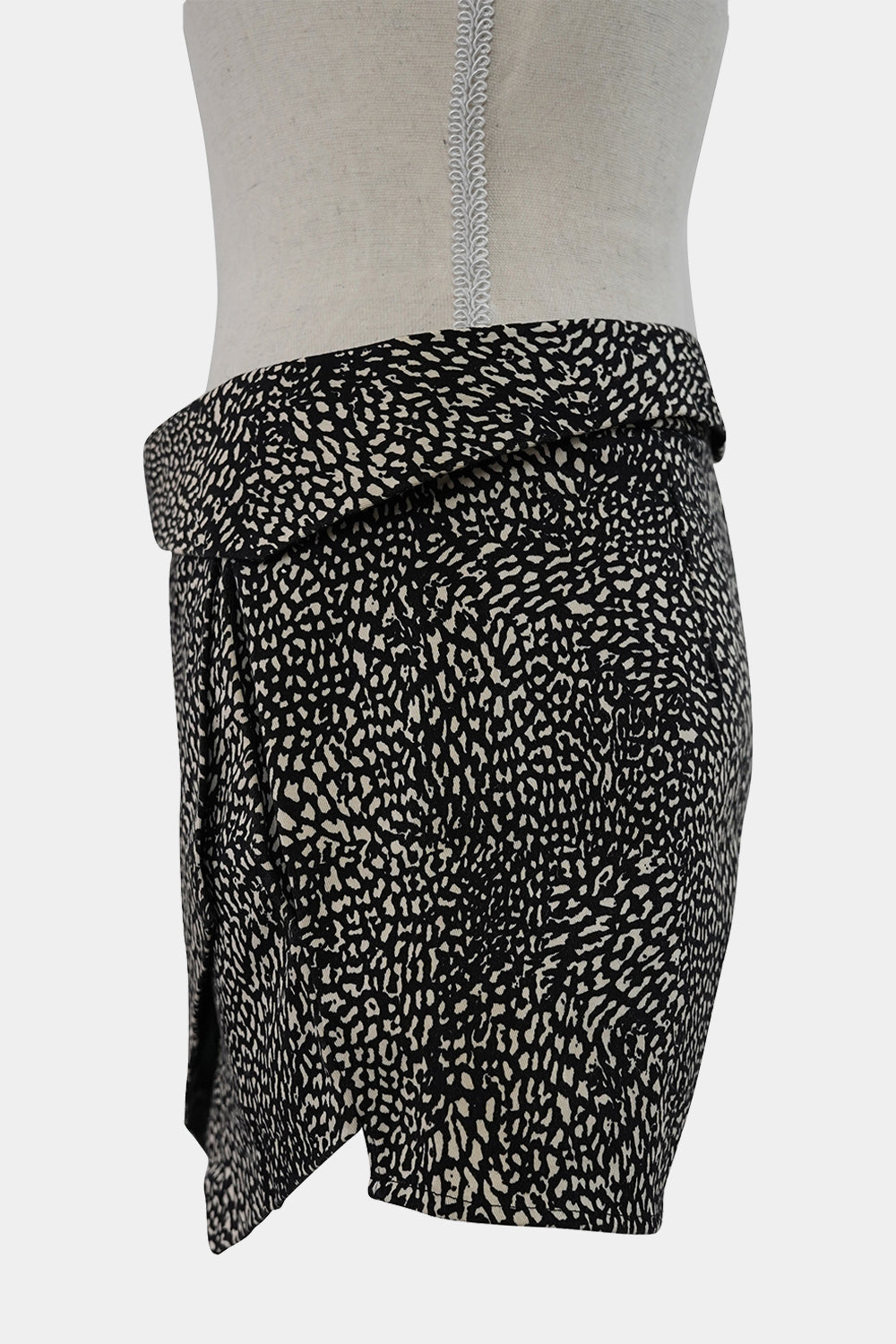 Zara Basic Black, White Skort