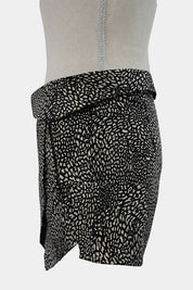 Zara Basic Black, White Skort