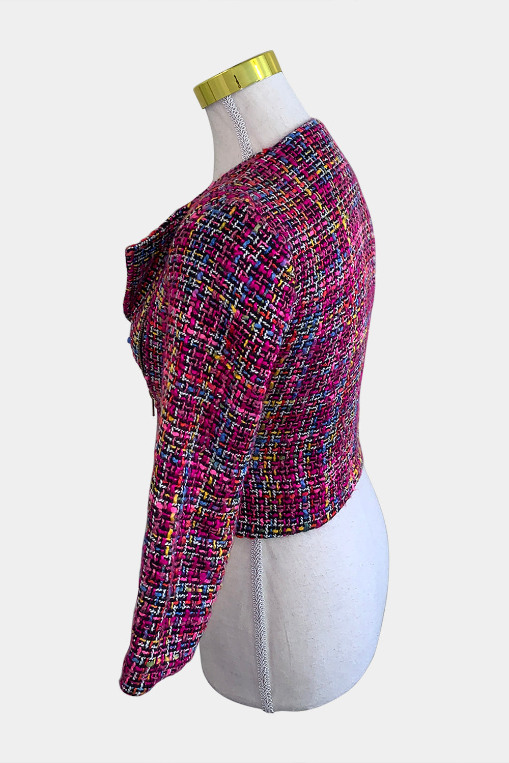 REVIVAL Pink Tweed Jacket