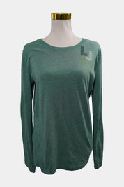 Lorna Jane Green Long Sleeve Top