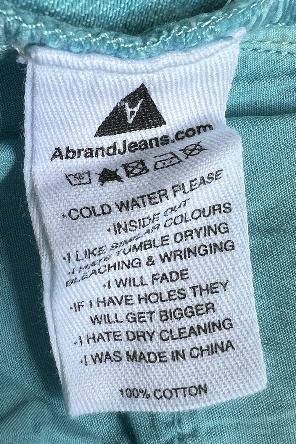 Abrand Jeans  Light turquoise Jeans