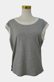 LEONI Grey Contrast Trim Tank
