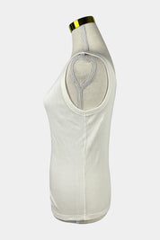 UNIQLO White Knit Singlet