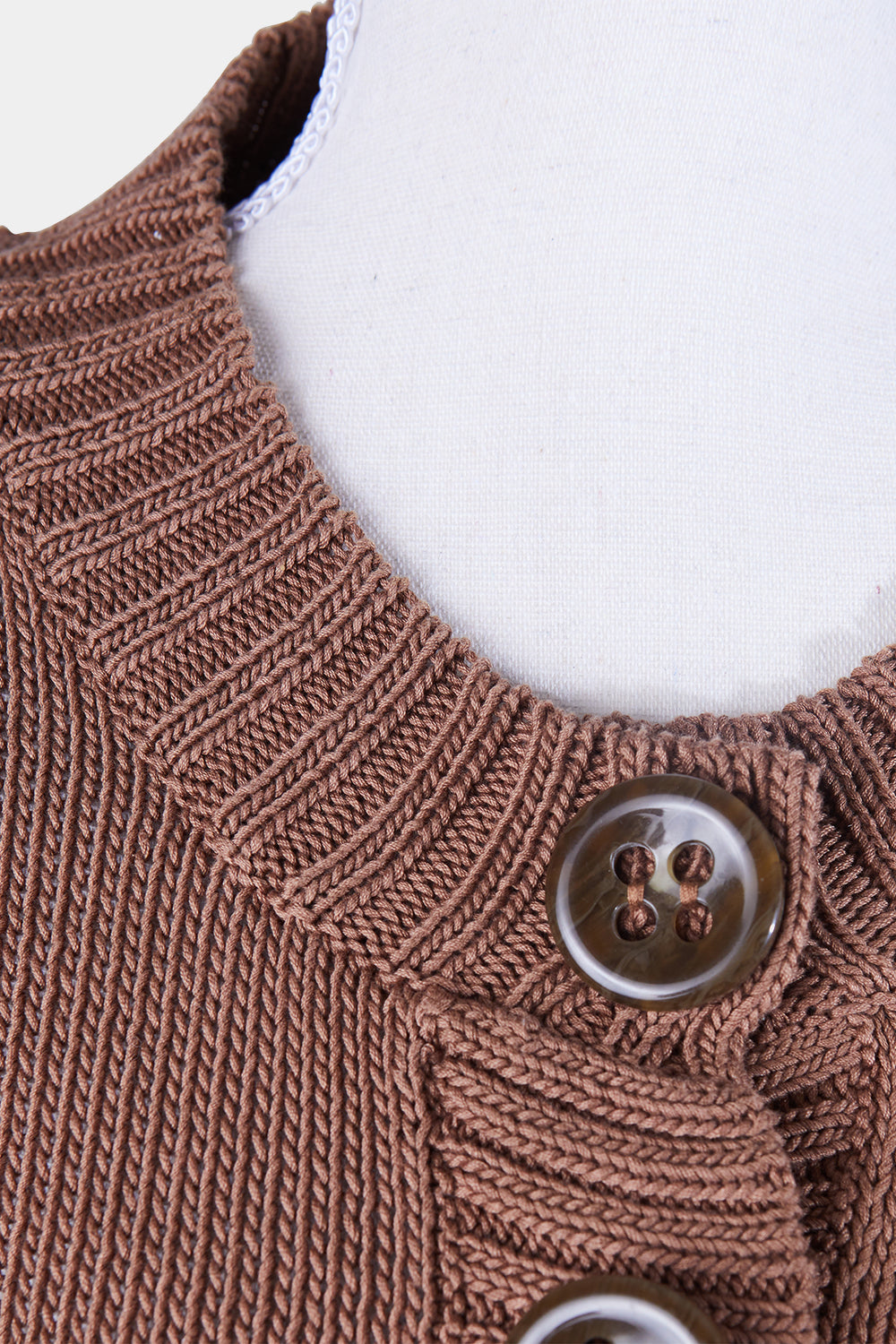 Third Millenium Brown Cardigan