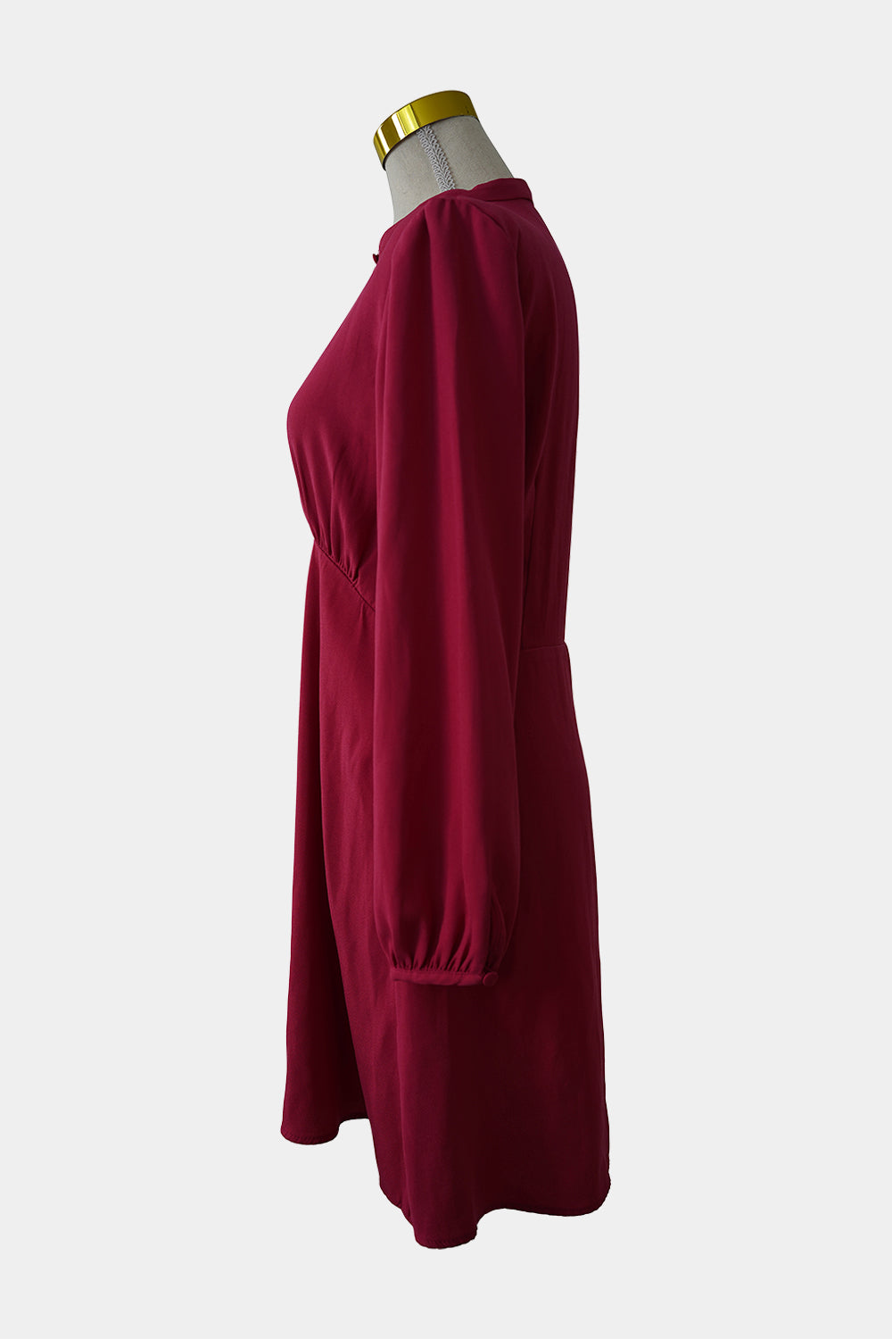 ZARA Hot Pink Long Sleeve A Line Dress