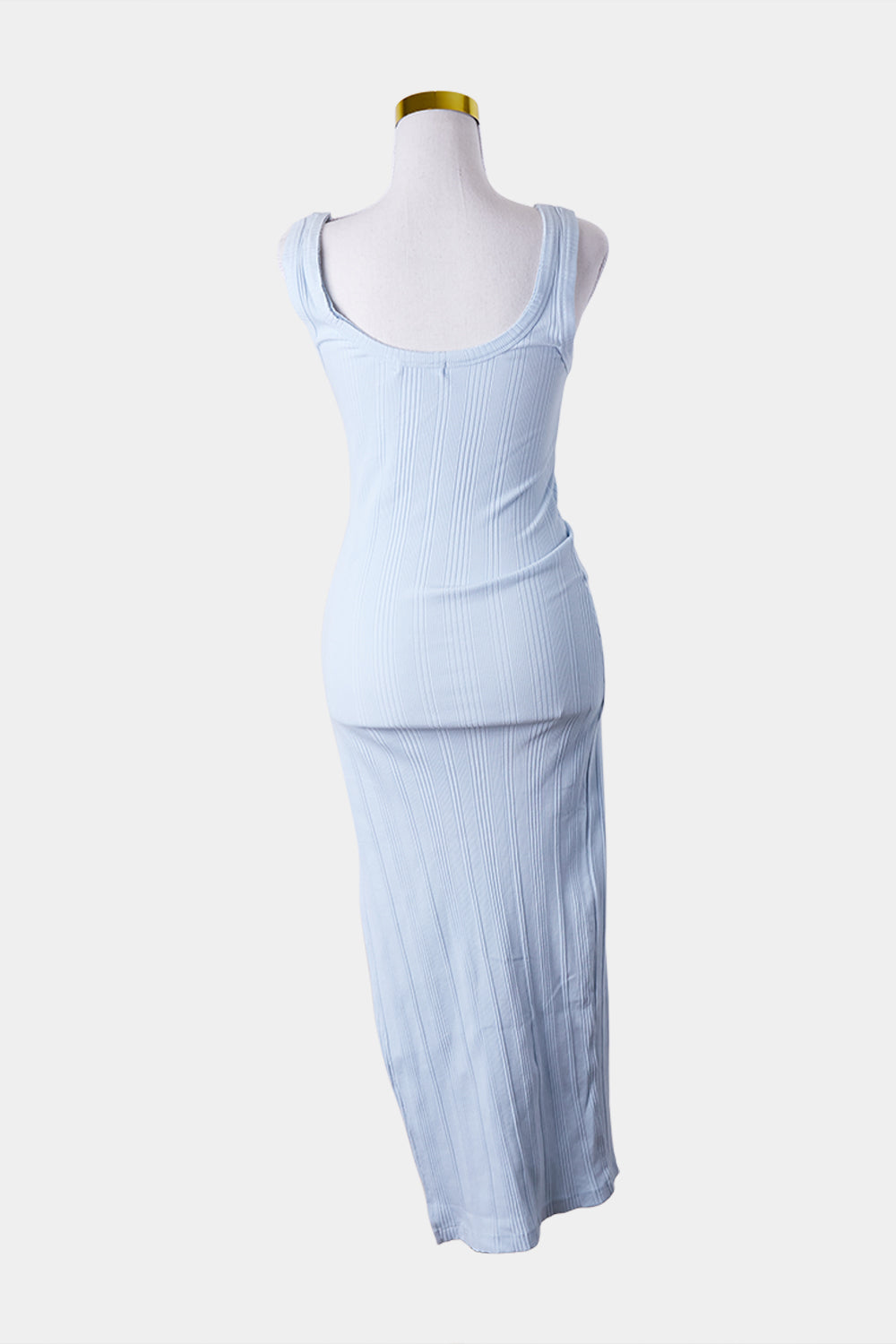 GLASSONS Light Blue Stretch Tank Dress