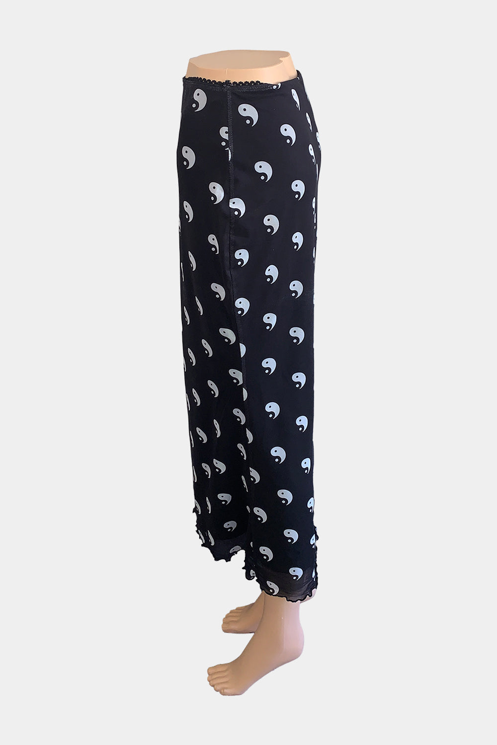 Neon Hart Black Skirt