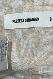Perfect Stranger White and Beige Top