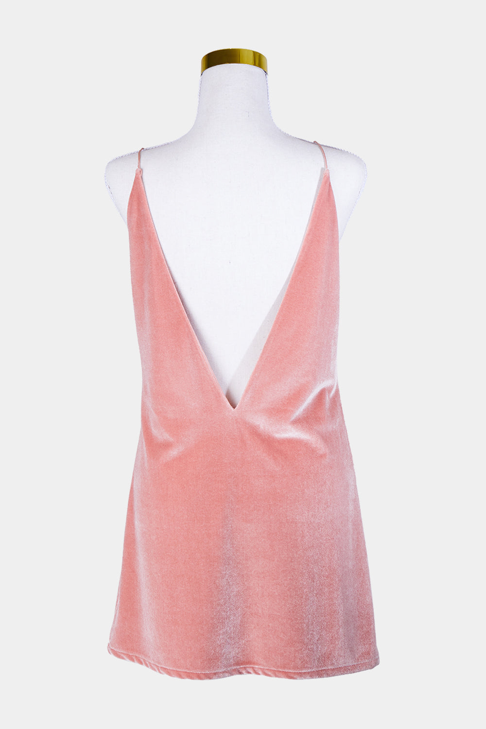 Isabelle Quinn Pink Velvet Dress