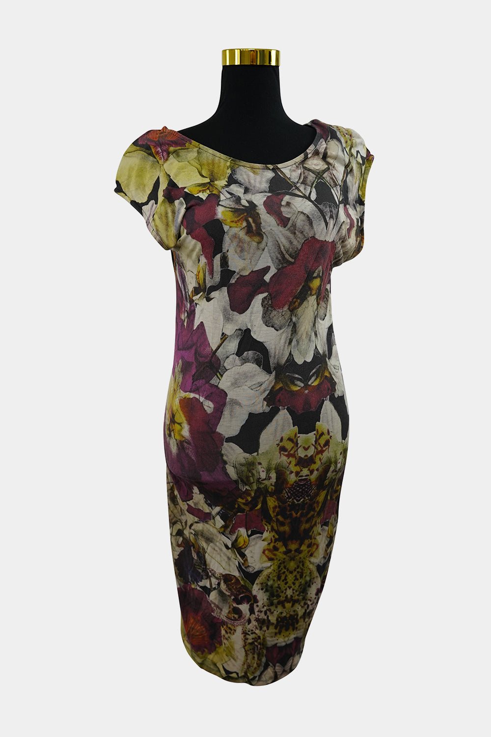 Ted Baker Black Multi Floral Shift Dress