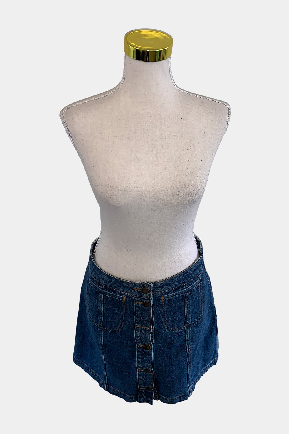 TOPSHOP Blue Skirt